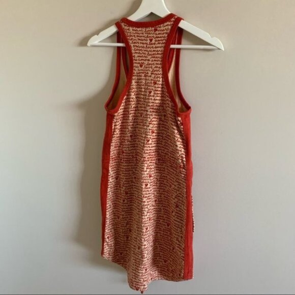 Marc by Marc Jacobs Orange Typography Mini Dress - Picture 9 of 9